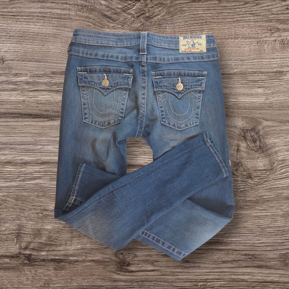 True Religion Men's SkinnyFlap Size 30  RN #112790 - Picture 2 of 8